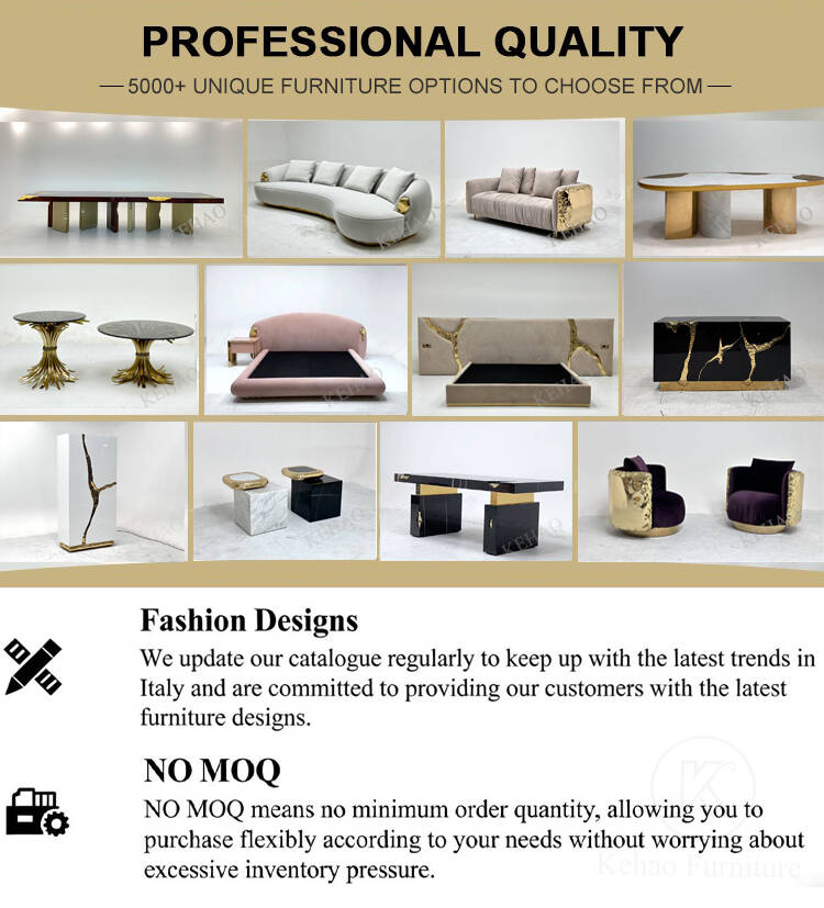 Customized Bedroom Furniture Modern Luxury King Size Bed Wide Headboard